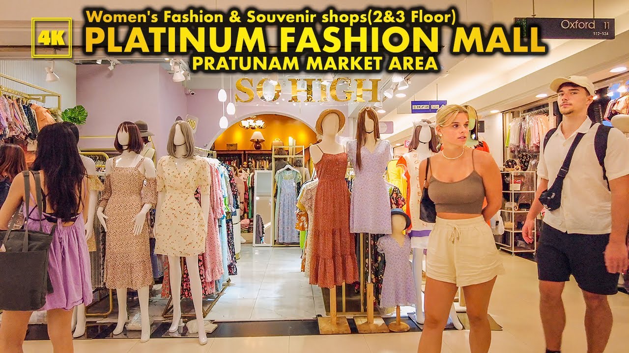 The Platinum Fashion Mall , Largest Clothing Shopping mall in Bangkok!(april 2024)