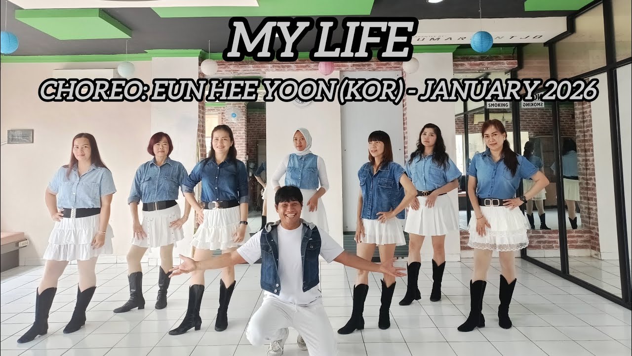My Life//Line dance //Coach Sugeng//Ceria Dance//Beginner Level 