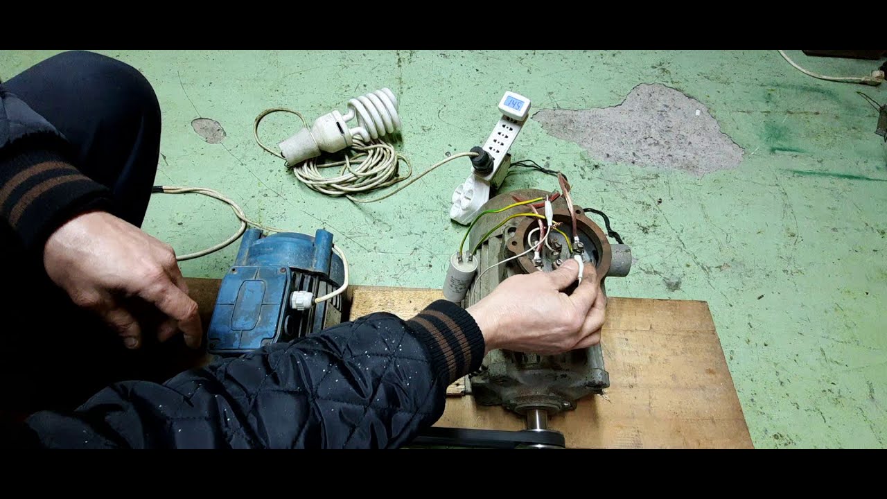 Cum treci  un motor electric trifazat in regim de generator