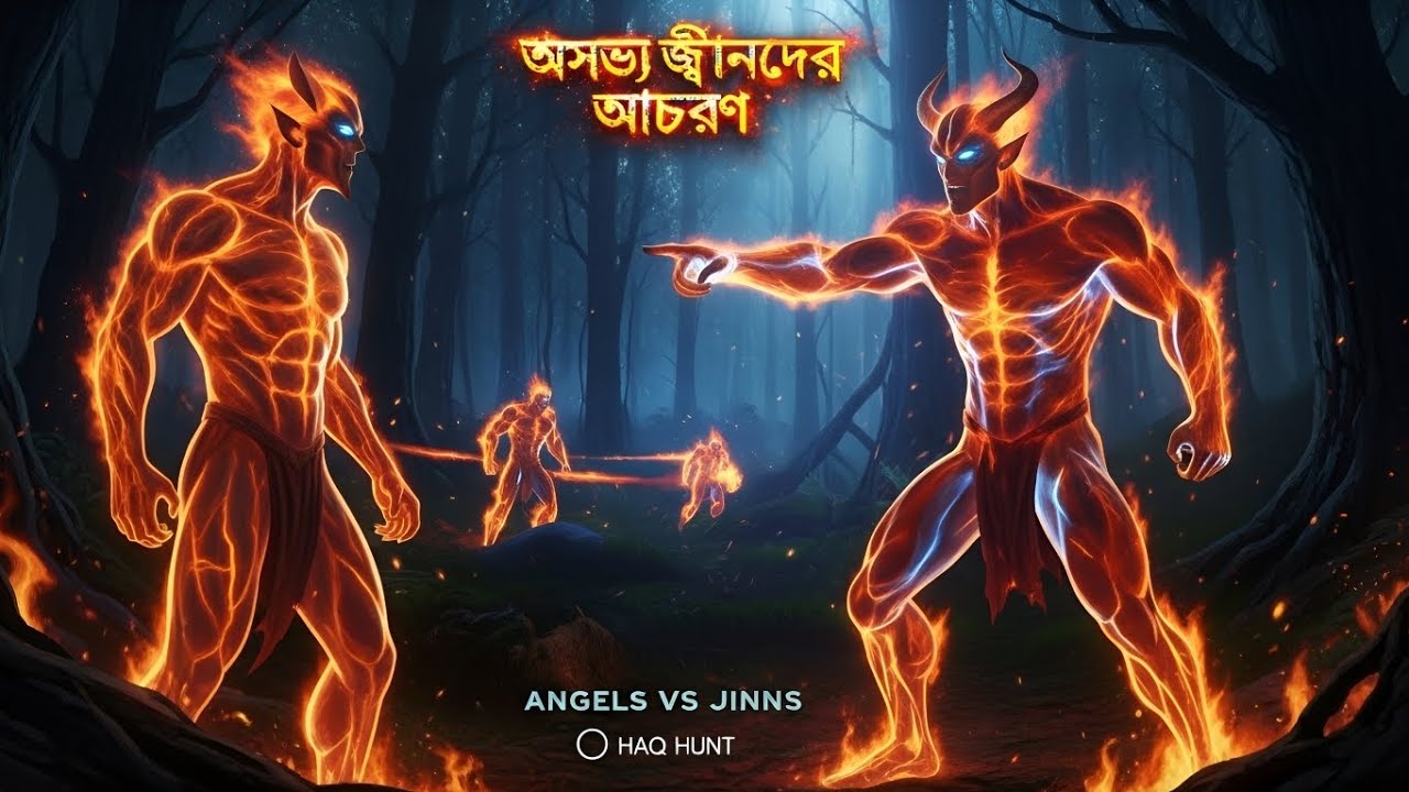 পুরো পৃথিবী জ্বীনদের বসবাস | জ্বীন সৃষ্টি ও ধ্বংসের ইতিহাস। Haq Hunt