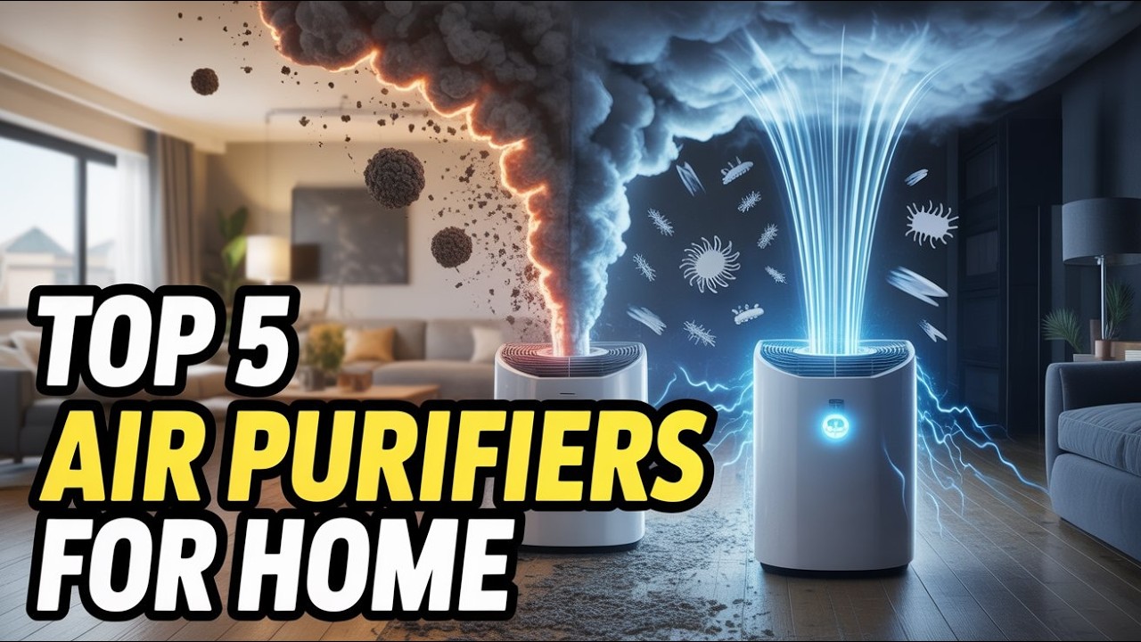 Top 5 Best Air Purifiers for Home in 2026 🌬️ | Breathe Cleaner, Healthier Air!