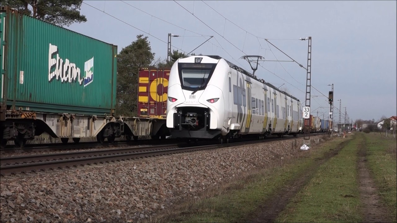 Trainspotten in Wiesental ( Ganz viel Güterverkehr & Siemens Mireo)
