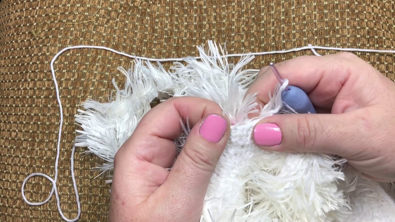 How To Crochet With Eyelashes Yarn