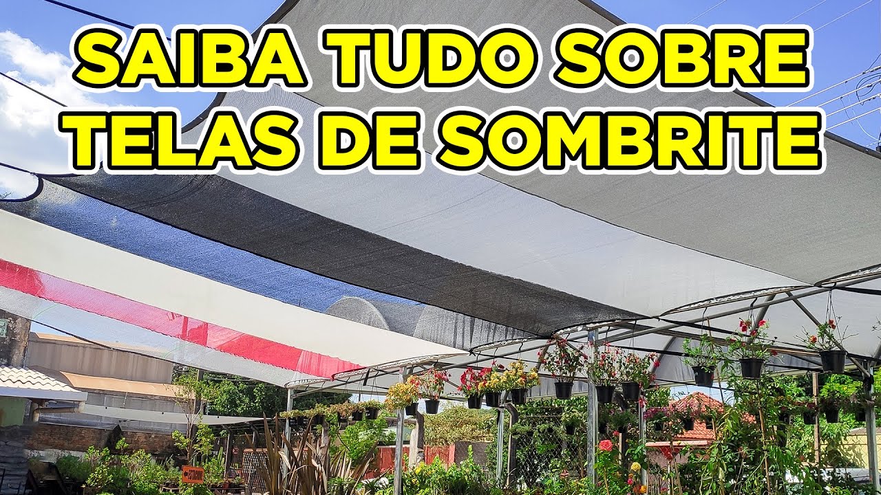 Telas Sombrite Jardino Garden - Telas de Sombreamento 90% - 80% - 50% - 36% - 35% - 20%