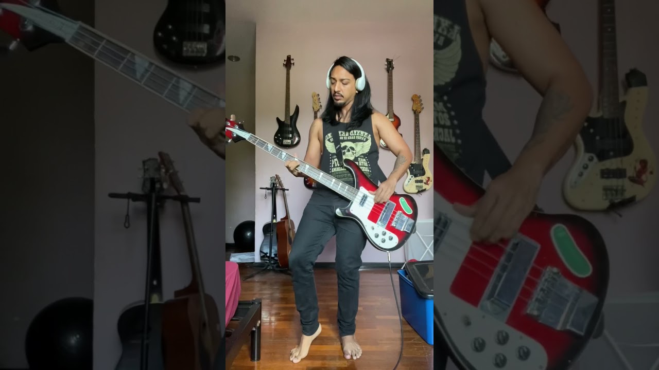 Rush - Anthem [Bass Cover by Julio Singho]