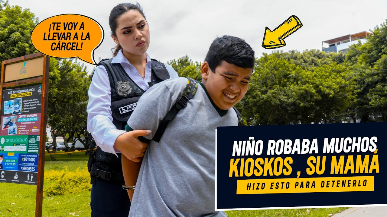 Niño codicioso robaba su madre le dio gran lección | Niño robaba muchos kioskos sin que sepa su mamá