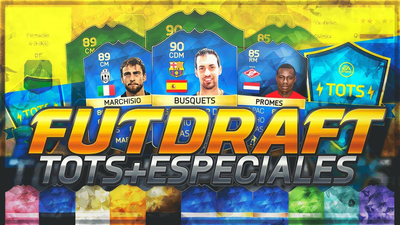 INCREIBLE FUT DRAFT | SOLO TOTS & CARTAS ESPECIALES + JUGANDO | FIFA 16 UT | KikiFutFiFa