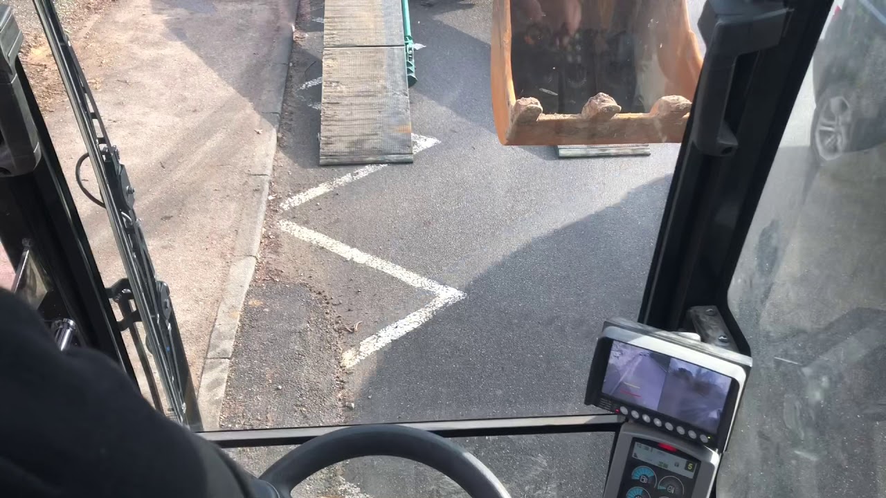 Погрузка CAT 316