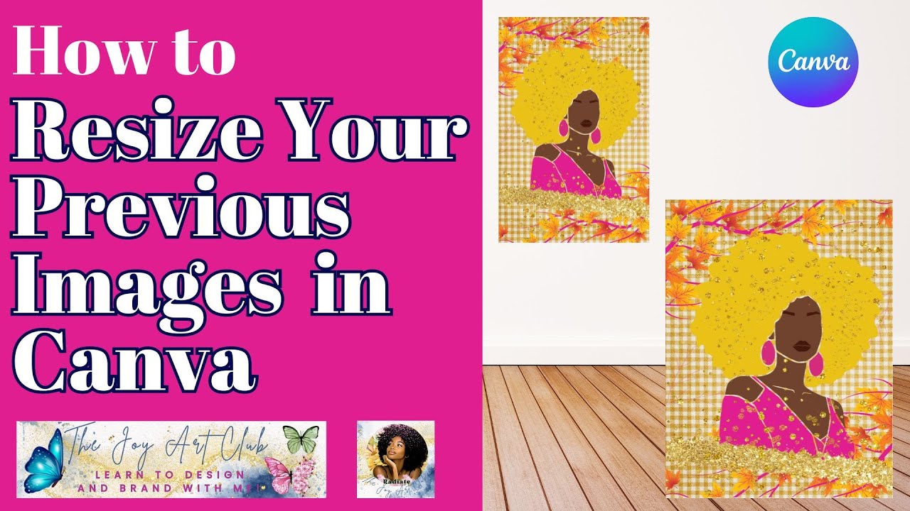 Canva Tutorial - How to Resize Your Previous Images  in Canva like a Pro 