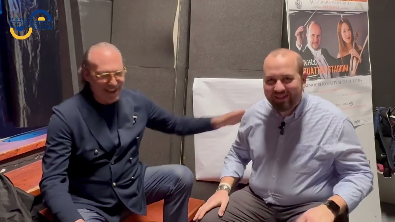 Intervista con Luca Ward a Locri 07-04-2024