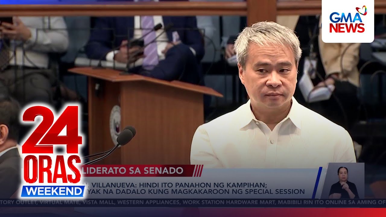 Sen. Villanueva ready to attend special session: &ldquo;Not the time to take sides&rdquo; | 24 Oras Weekend