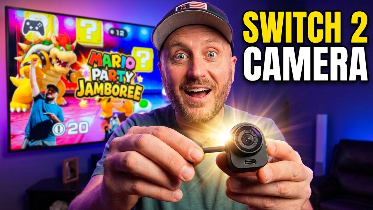 We Tried the New Switch 2 Camera on Mario Party Jamboree!