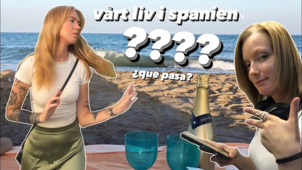 har två jobb och bor i spanien