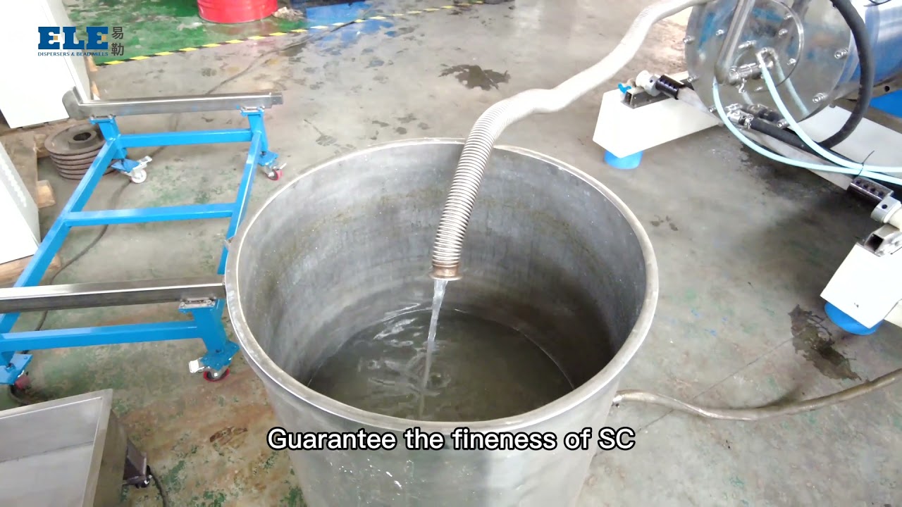 Agitator Bead Mill Applications in pesticide SC--- 02