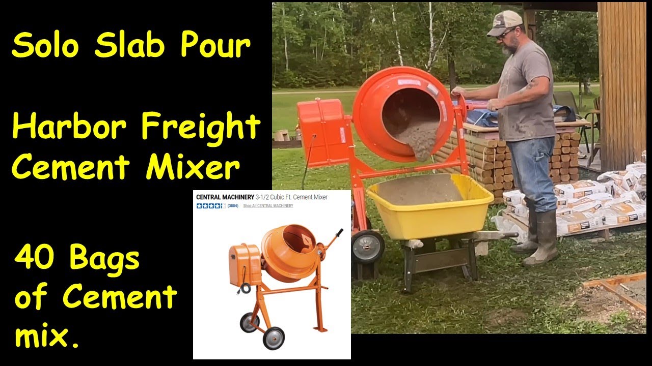 Центральная машина для бетоносмесителя Harbor Freight