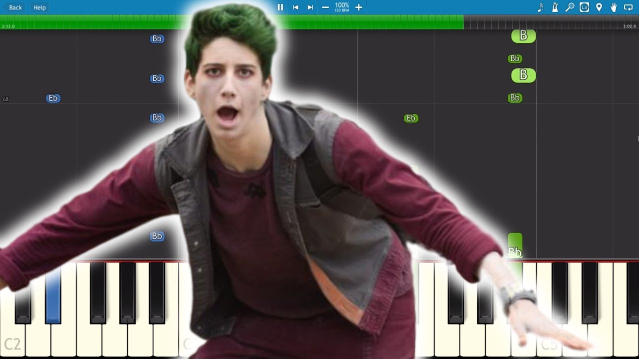 Disney's ZOMBIES - BAMM - Piano Tutorial