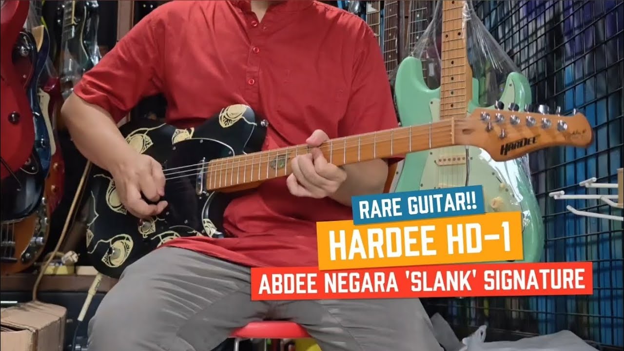 SOUND REVIEW - GITAR LANGKA!! HARDEE HD1 ABDEE NEGARA 'SLANK' SIGNATURE DI PURR STORE INDONESIA