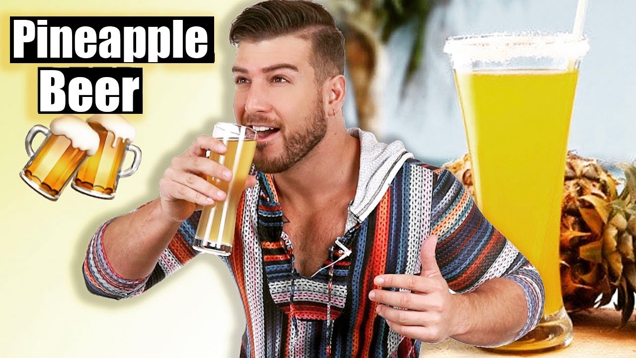Attempting To Brew My Own Pineapple Beer At Home