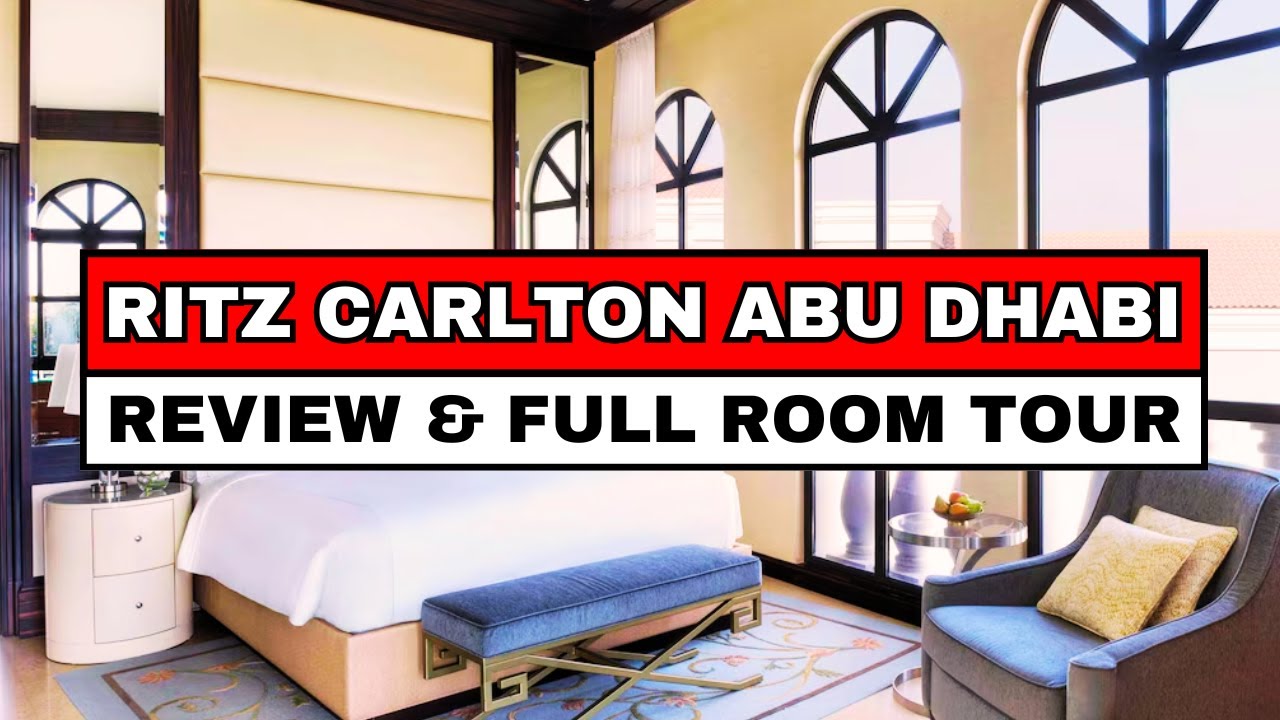 Ritz-Carlton Abu Dhabi Grand Canal Review & Tour - Luxury or Letdown?