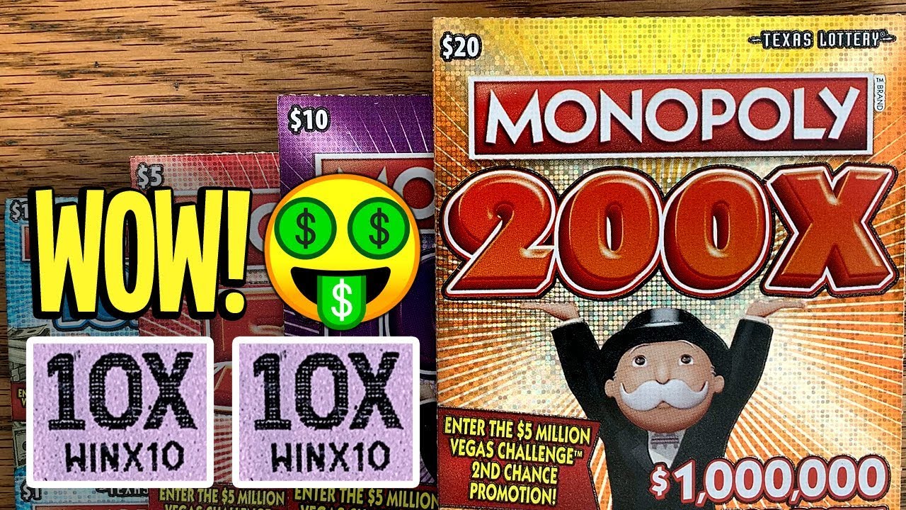 **BIG WIN!** 🤑 WOW! 7X WINS! 💰 NEW MONOPOLY TICKETS! 💵 $100 in TX Lottery Scratch Offs