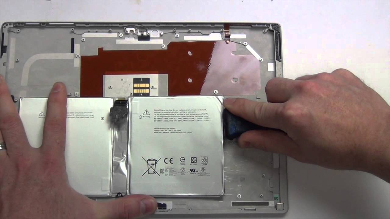 How to Remove the Microsoft Surface Pro 4 Battery and Kickstand