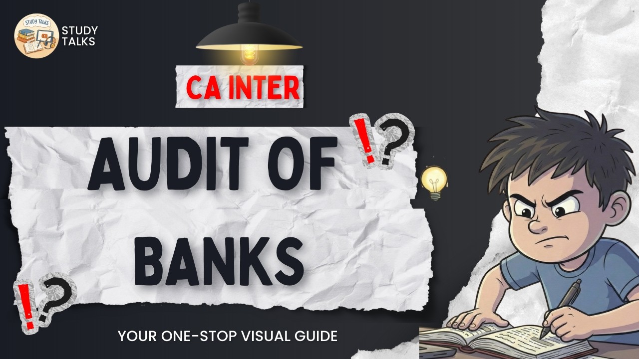 AUDIT OF BANKS | ANIMATED SUMMARY | CA INTER AUDIT |