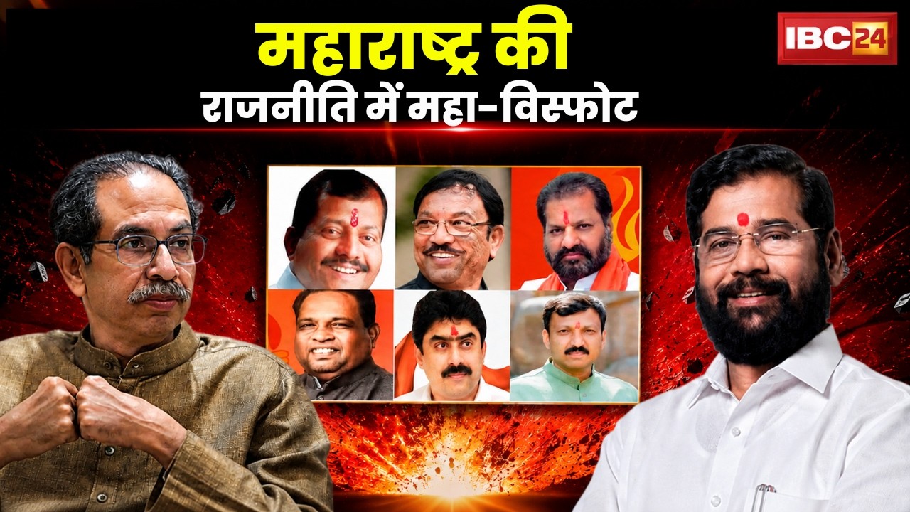 'Operation Tiger' successful in Maharashtra! 6 Shiv Sena UBT MPs join Shinde faction. Watch...