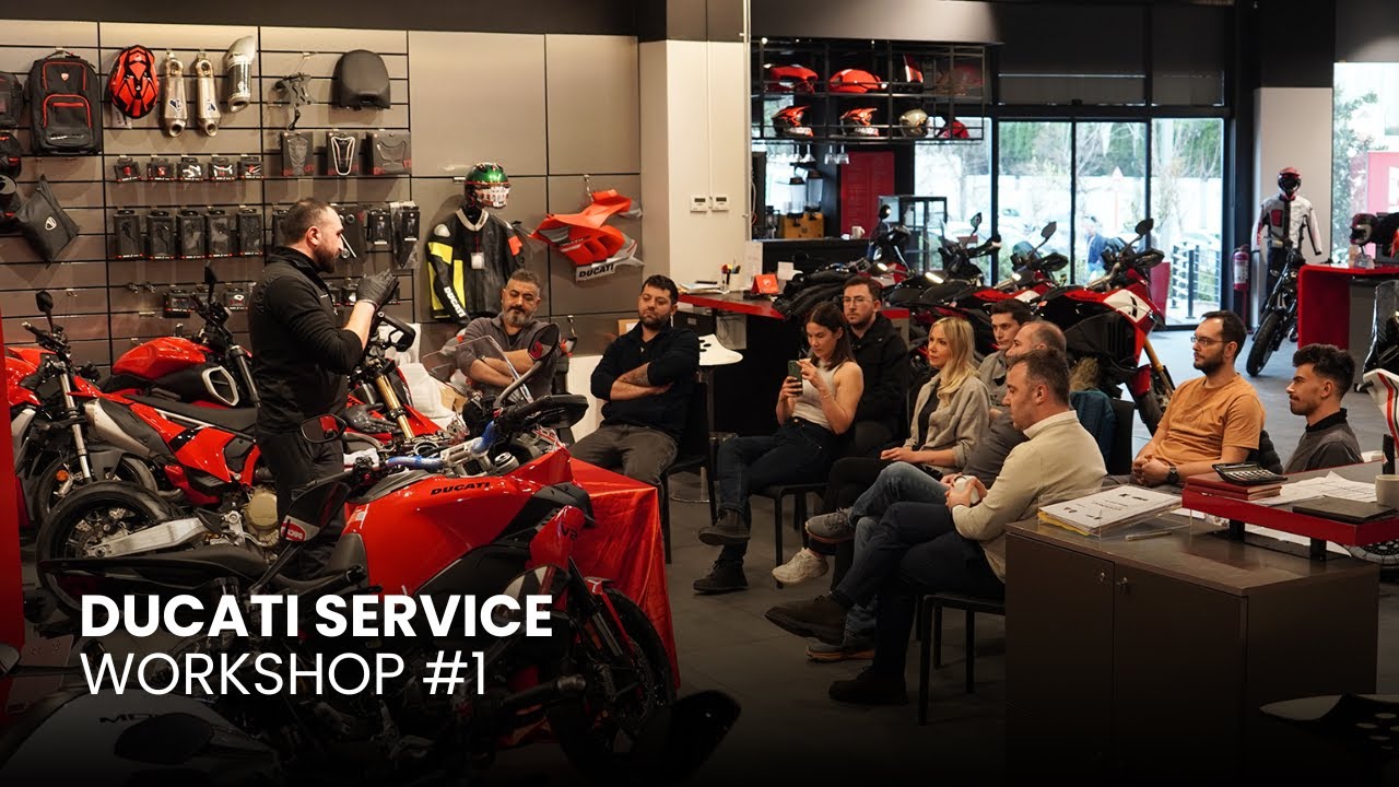 Ducati Service Workshop #1 | G&uuml;c&uuml;n Arkasındaki Ustalık