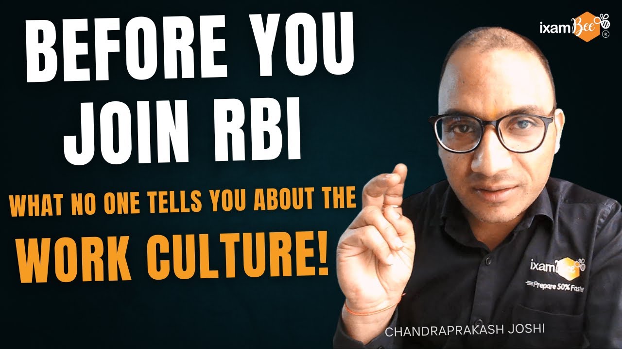 Culture of RBI Changing, will the job be a good fit for you? || By CP Joshi Sir (Ex AGM RBI)