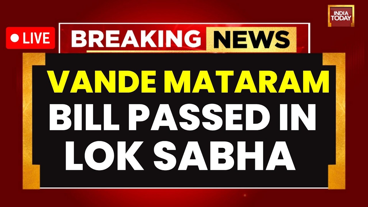 Lok Sabha LIVE: Vande Mataram Bill Passed In Lok Sabha Despite Opposition Uproar | NDA vs INDIA