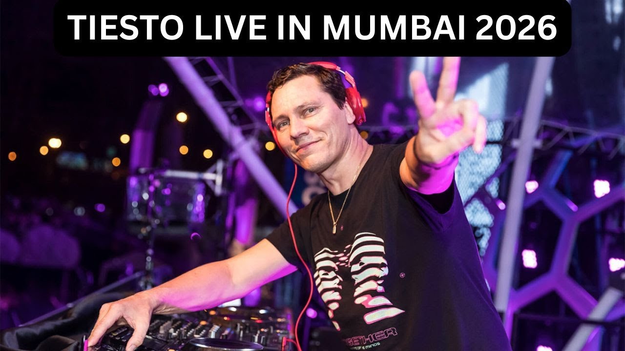 Tiësto LIVE in Mumbai 🇮🇳 | Insane 2026 EDM Night