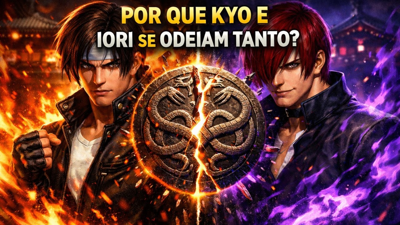 A MALDI&Ccedil;&Atilde;O DE SANGUE: O REAL MOTIVO DA RIVALIDADE ENTRE KYO E IORI