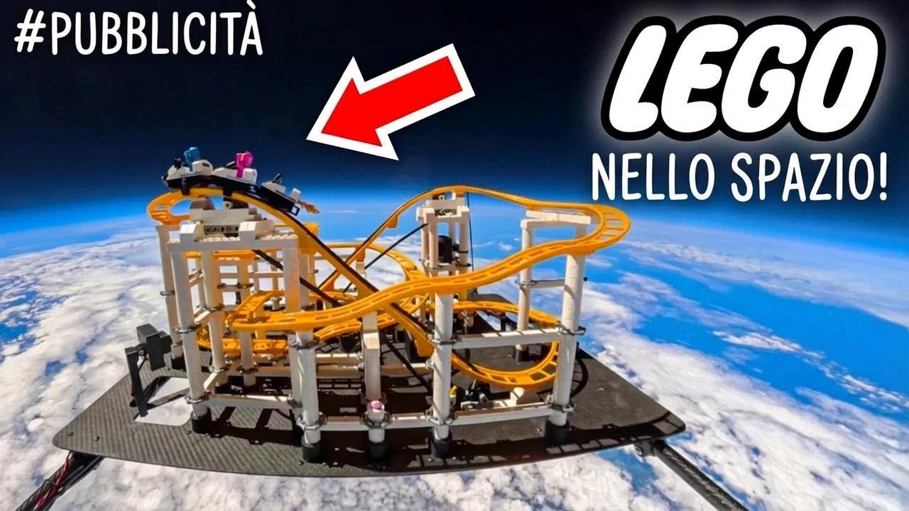 Montagne russe LEGO funzionante… nello spazio!