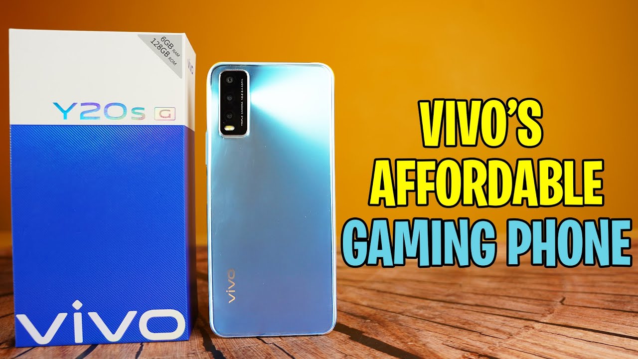 VIVO Y20S G - VIVO’S AFFORDABLE GAMING PHONE