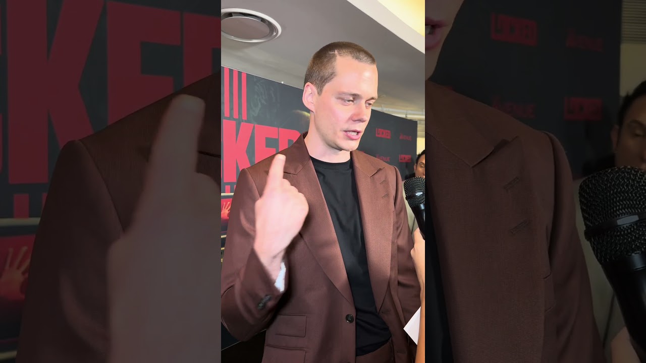 Locked World Premiere and Q&A With Bill Skarsg&aring;rd and Director David Yarovesky