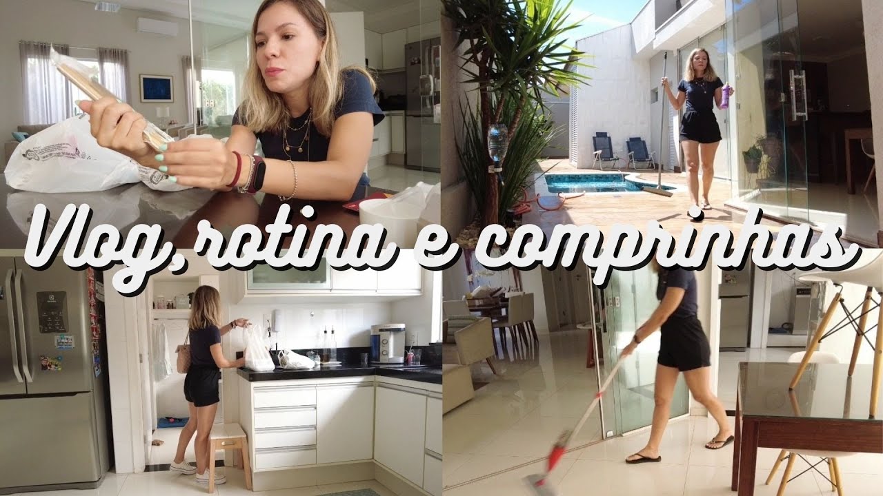 Vlog - rotina da manhã, volta as aulas e comprinhas para casa