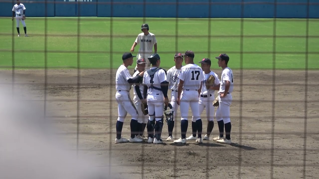 【逆転打】掛川西高校 4回表の攻撃 杉山侑生選手の走者一掃スリーベースヒット VS 聖隷クリストファー高校 2024/7/29 草薙球場 第106回全国高等学校野球選手権 静岡大会 決勝【3~5点目】