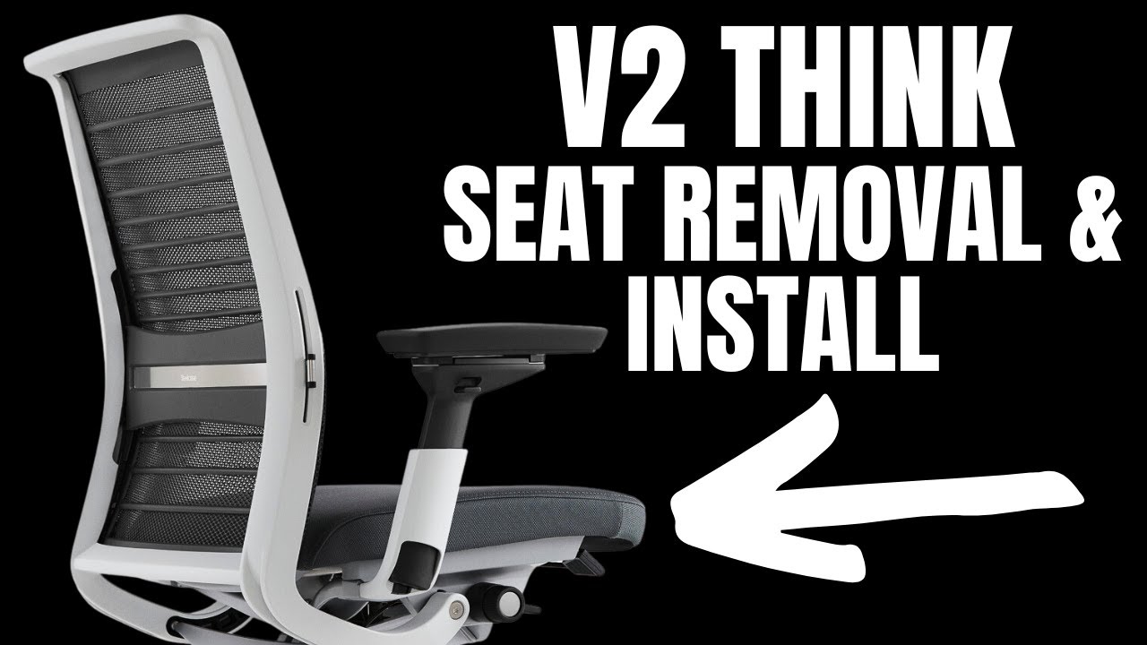How To Remove The Seat On Your Steelcase V2 Think Chair
