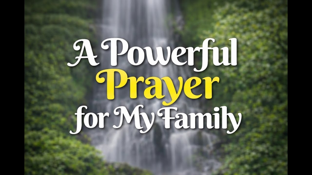 Lord , Place Your Hand Of Protection Over My Family