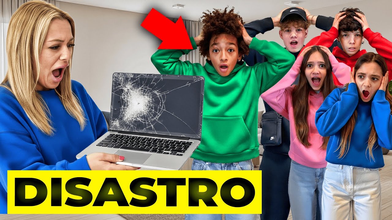 SCANDALO: LA MAMMA DI LOLLO BARBARA DISTRUGGE UN COMPUTER COSTOSO E INCOLPA IL MIO AMICO AMADOU!