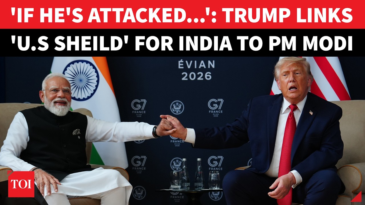 'If Anybody Attacks Modi...': Trump's RARE India Security Remark At G7 Sparks Global Frenzy