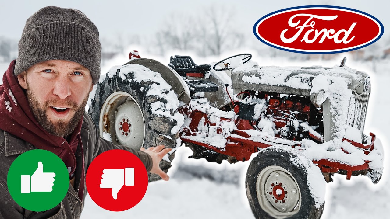 Can you Plow Snow with a 1950’s Ford Tractor?