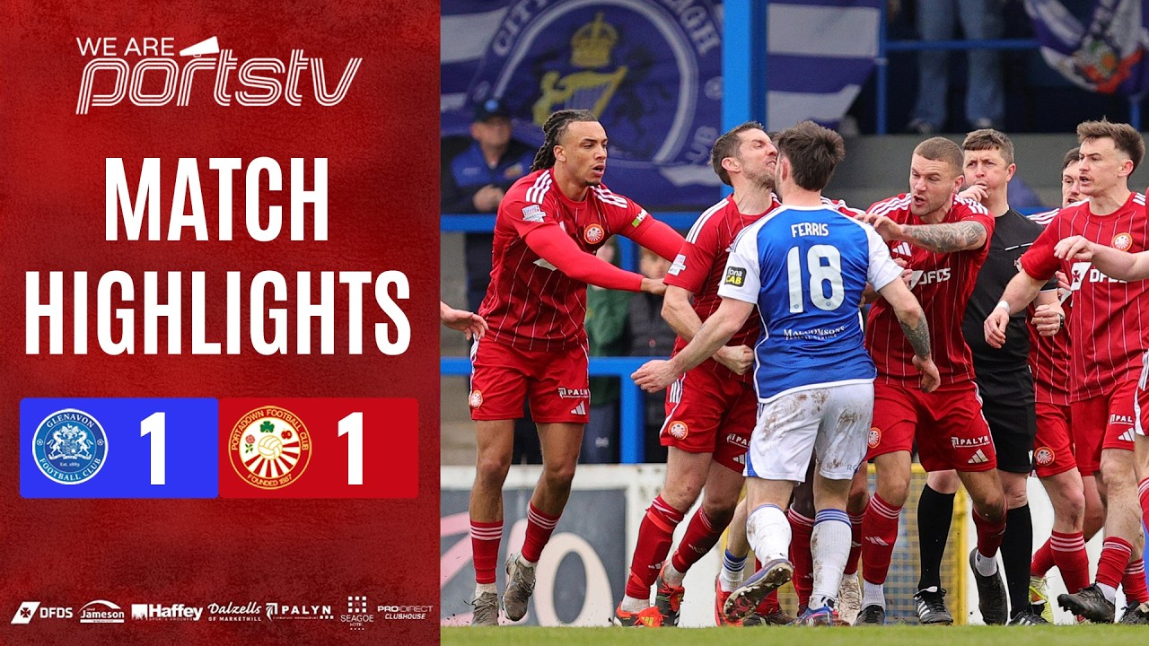 Glenavon 1 - 1 Portadown | Sports Direct Premiership | 04/04/2026