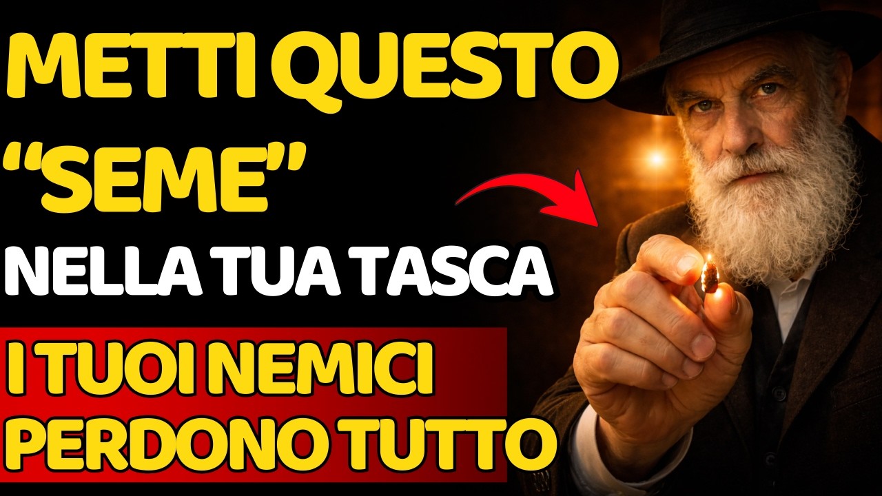 ATTENZIONE: Questo SEME nella tua TASCA rimanda indietro il MALOCCHIO che ti hanno mandato