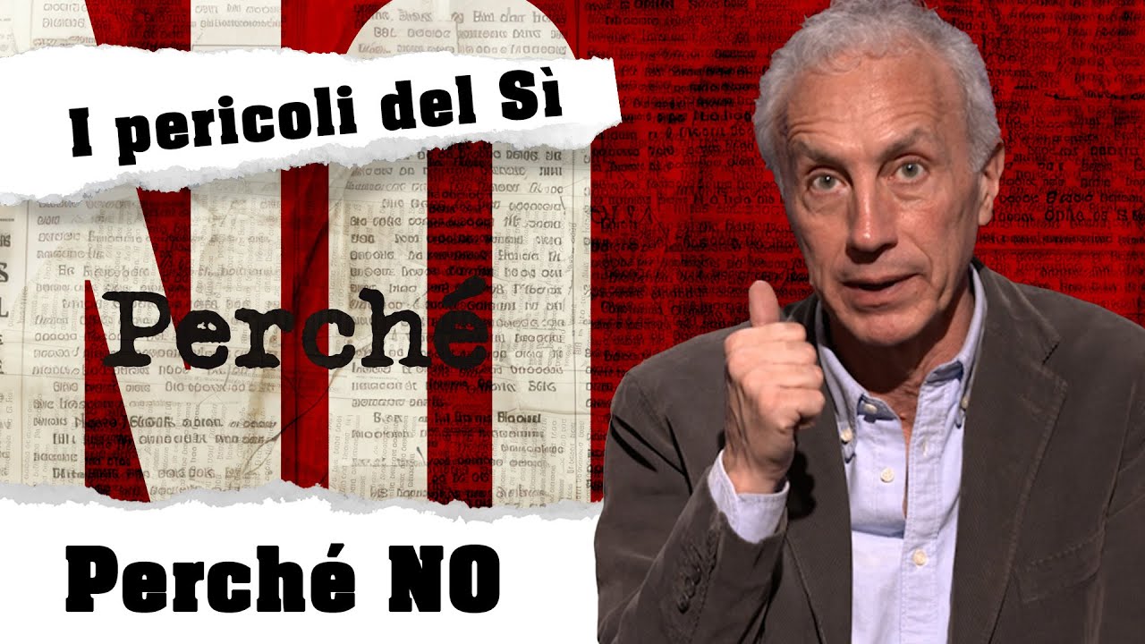PERCHÉ NO. Marco Travaglio: 