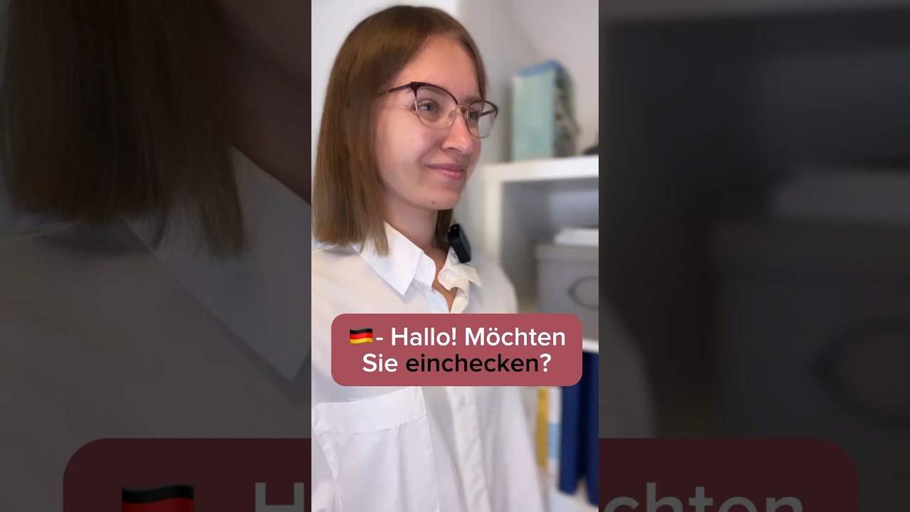 Im Hotel 🇩🇪 | Deutsch lernen | Dialoge #deutsch #deutschlernen #wortschatz #dialogue