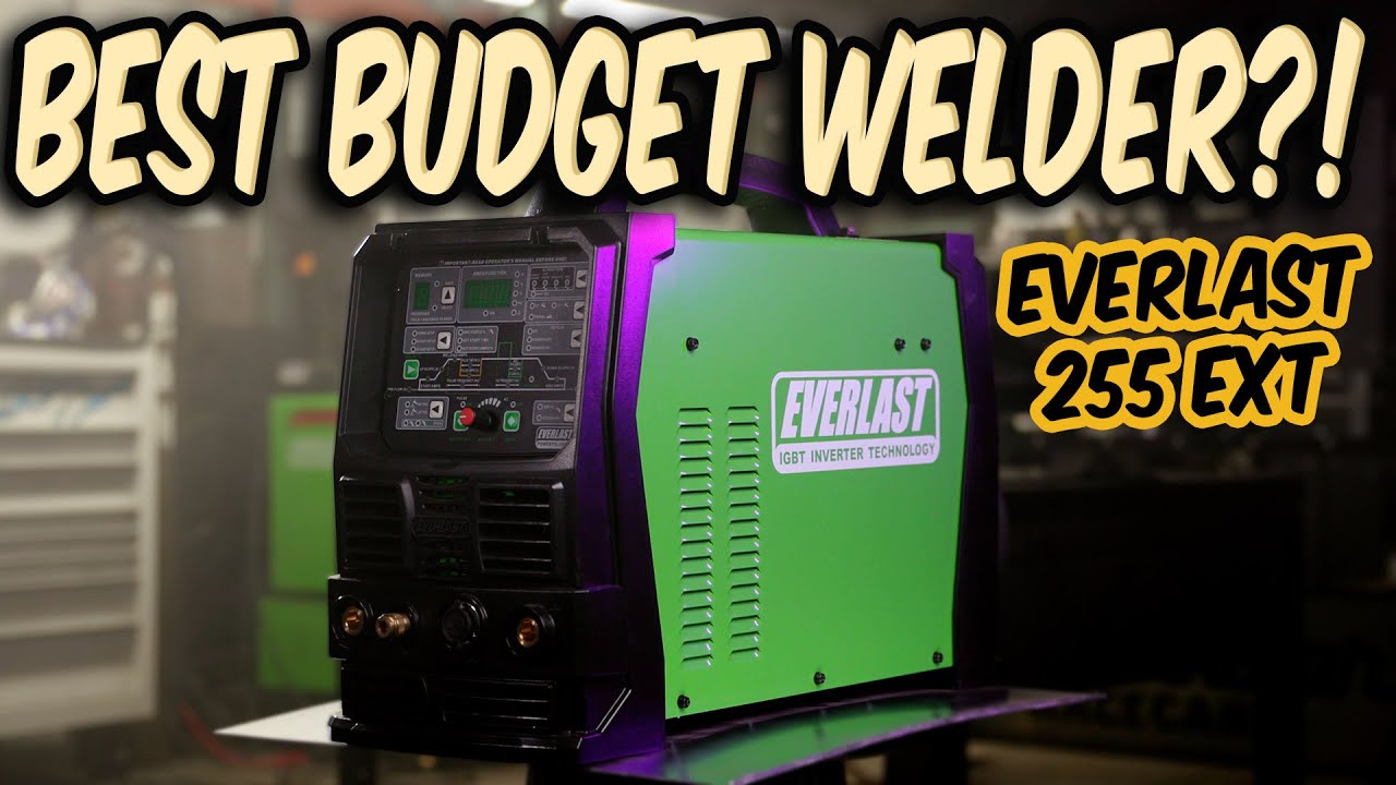 The BEST Bang For Your Buck Welding Machine: The Everlast POWERTIG 255EXT