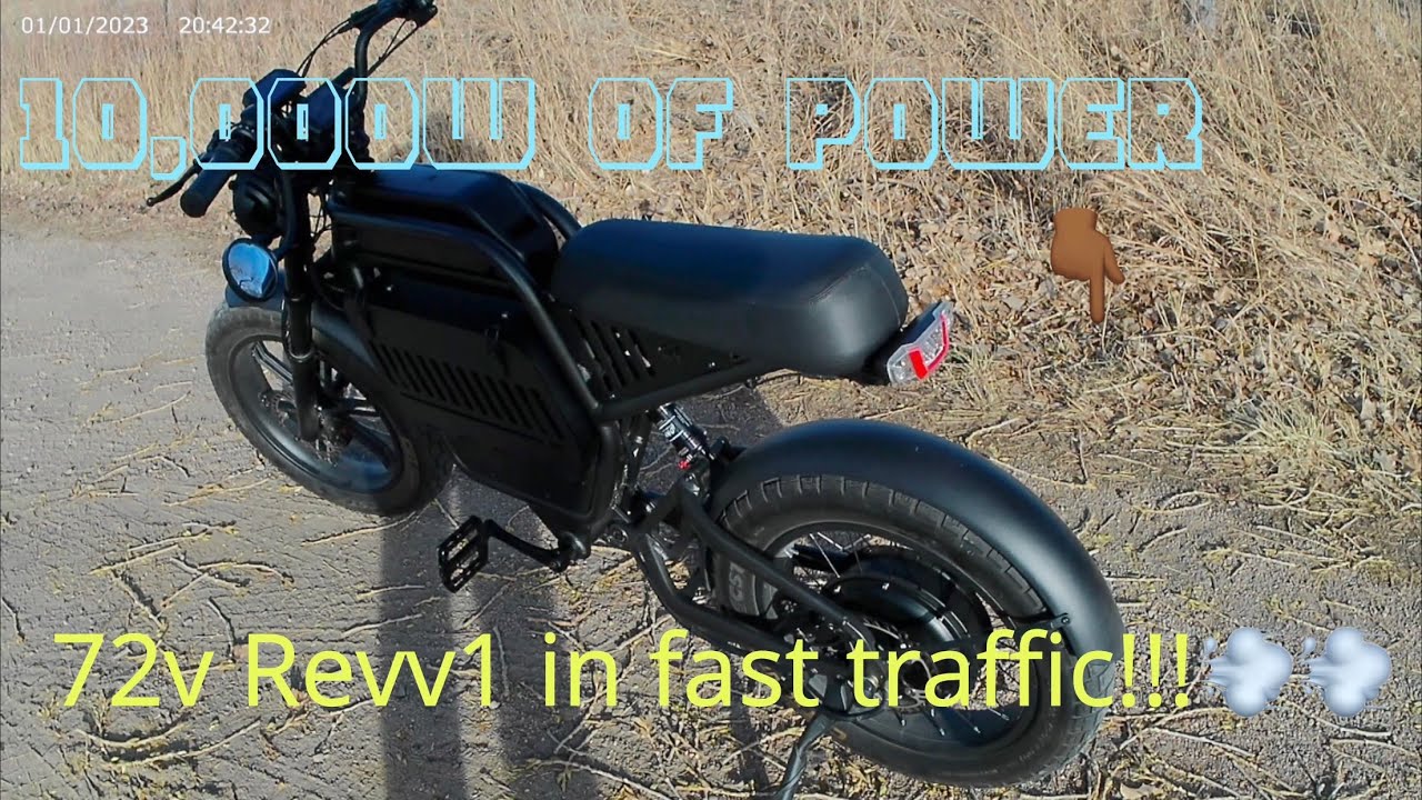 Taking the 72v Revv1 out on the streets