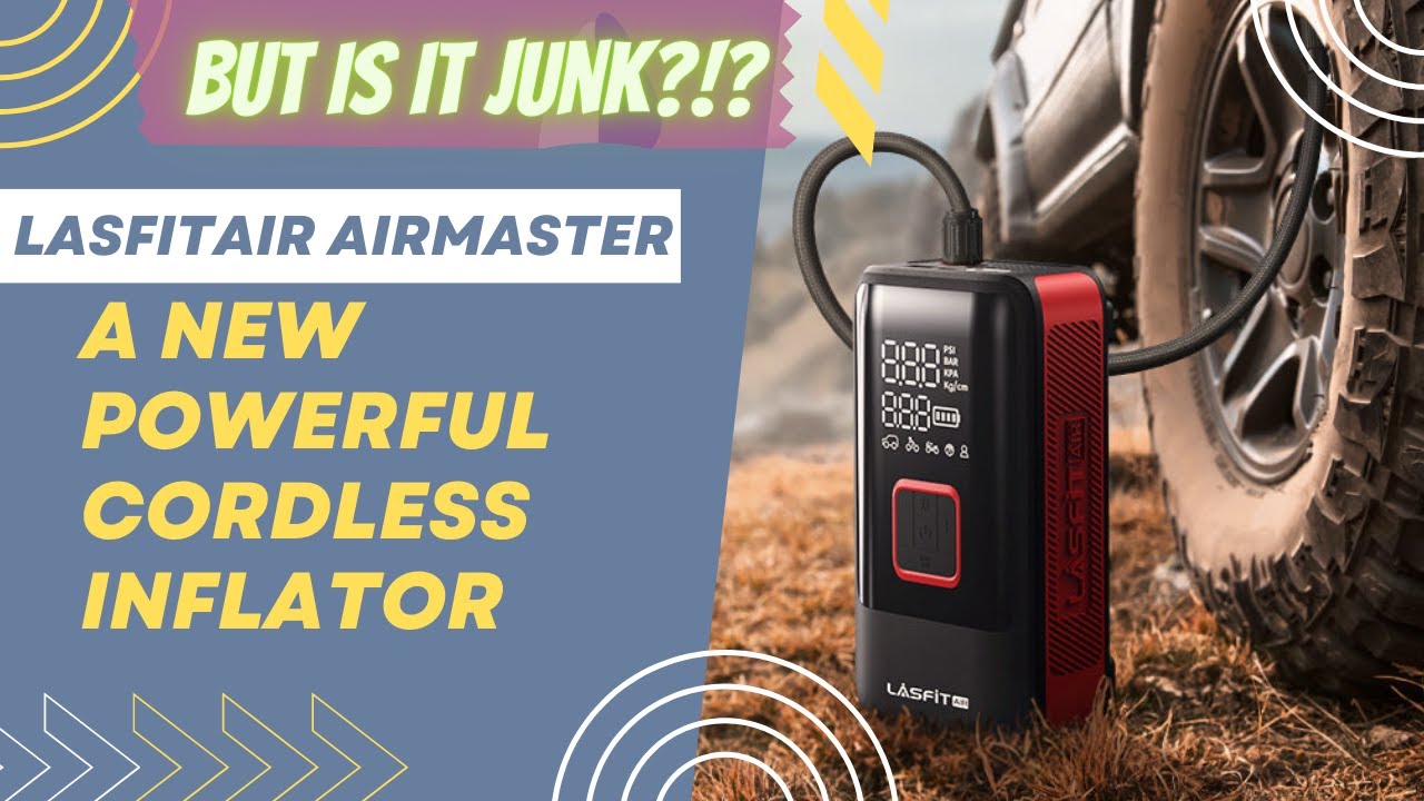 LASFIT Air Airmaster Portable Tire Inflator - Introduction and Review