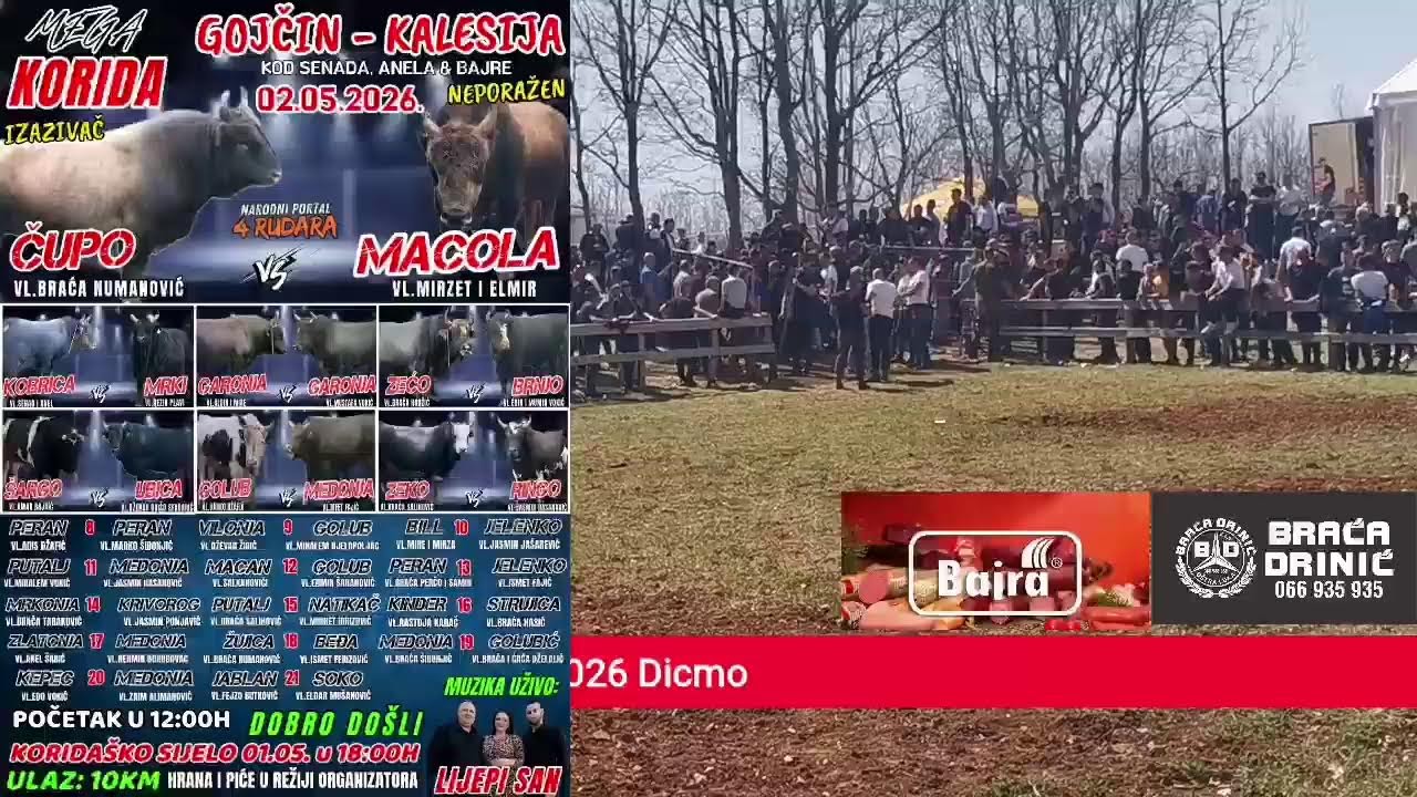 Uživo prvi krug Posu&scaron;je